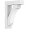 Ekena Millwork Standard Imperial Architectural Grade PVC Bracket With Block Ends, 5"W x 16"D x 22"H BKTP05X16X22IMP05 - alternate 1